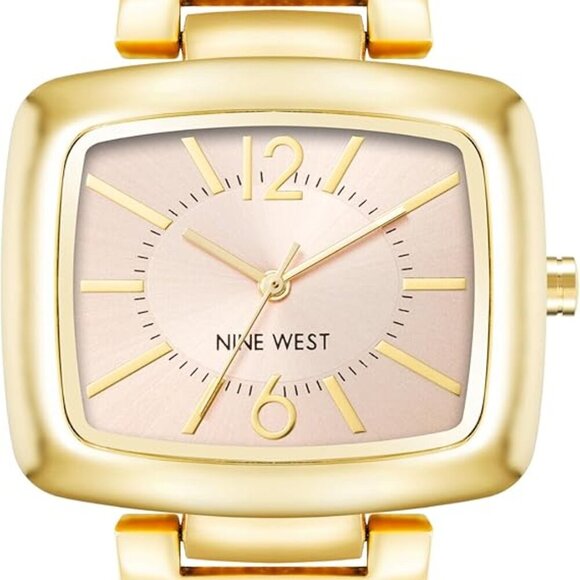 ⭐Women's Polyurethane Beige 36 millimeterNatural beige dial Gold Strap Watch